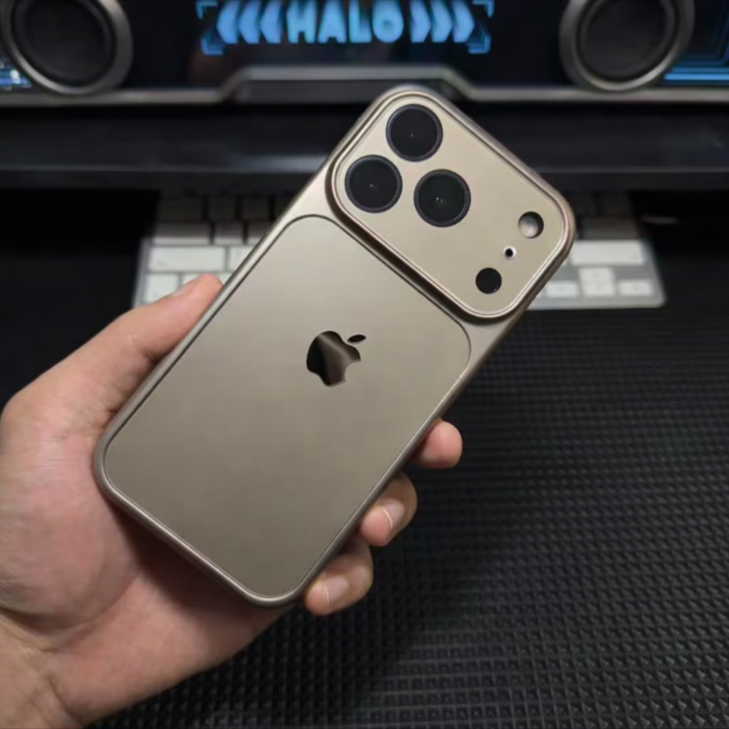 Coque iPhone – Finition Titanium Premium